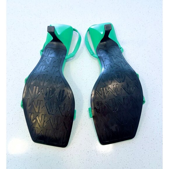 Green Triangle Sandals by Mango - Picture 5 of 5